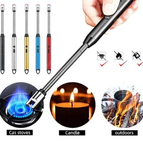 USB Rechargeable Electric Arc Lighter – Windproof Plasma Lighter