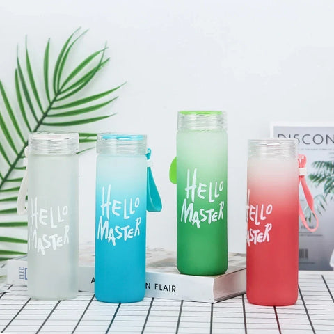 Hello Master water bottle