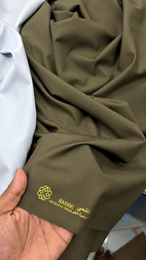 Original Hashmi Fabrics Executive Wash & Wear / Cotton Suit